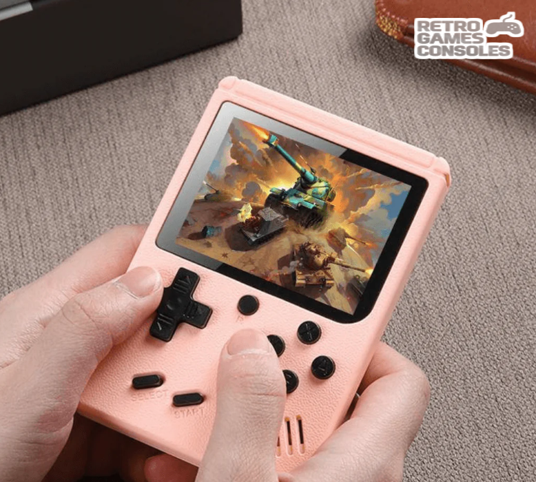 5" Handheld Retro Game Console – 500+ Built-In Arcade Games | TV Output | Two-Player Support