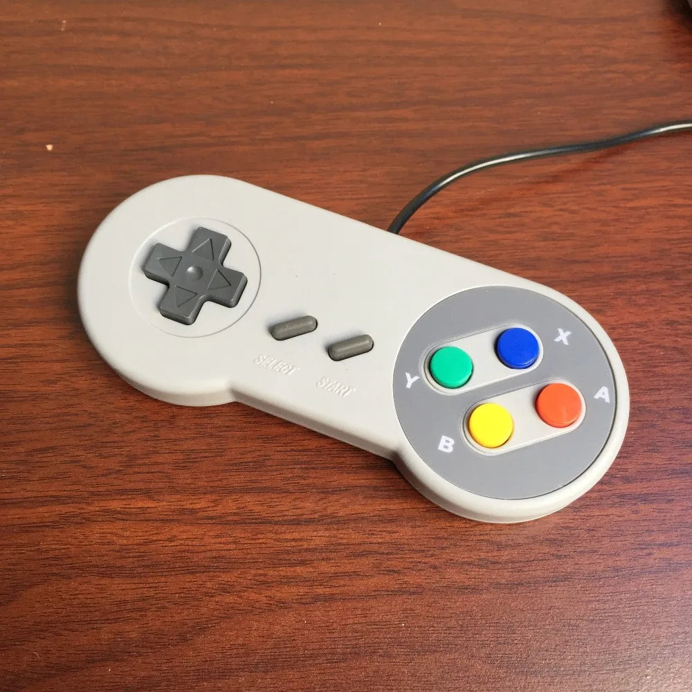 Retro Mini TV Game Console – 600 Built-In 8-Bit Games | AV Output | SNES-Style Design