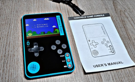 K10 | Mini Handheld Game Console – 500 Built-In Retro Games | 2.4" Screen