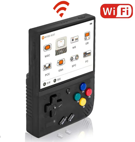 MIYOO Mini Plus V3 – Retro Handheld Game Console | 3.5" IPS Screen | 3000mAh Battery