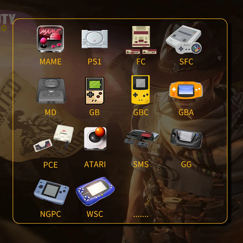 SF3000 Retro Handheld Game Console – 20,000+ Games | 4.5" IPS Screen | Portable Console