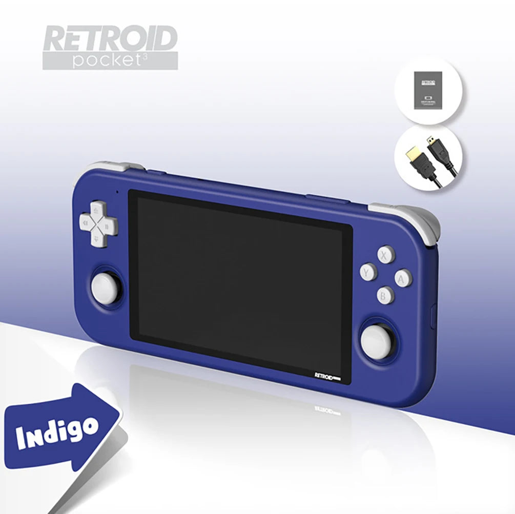 Retroid Pocket 3 | 4.7" IPS Android Handheld – Open Source Retro Gaming | 4000mAh Battery | 2-Year Warranty