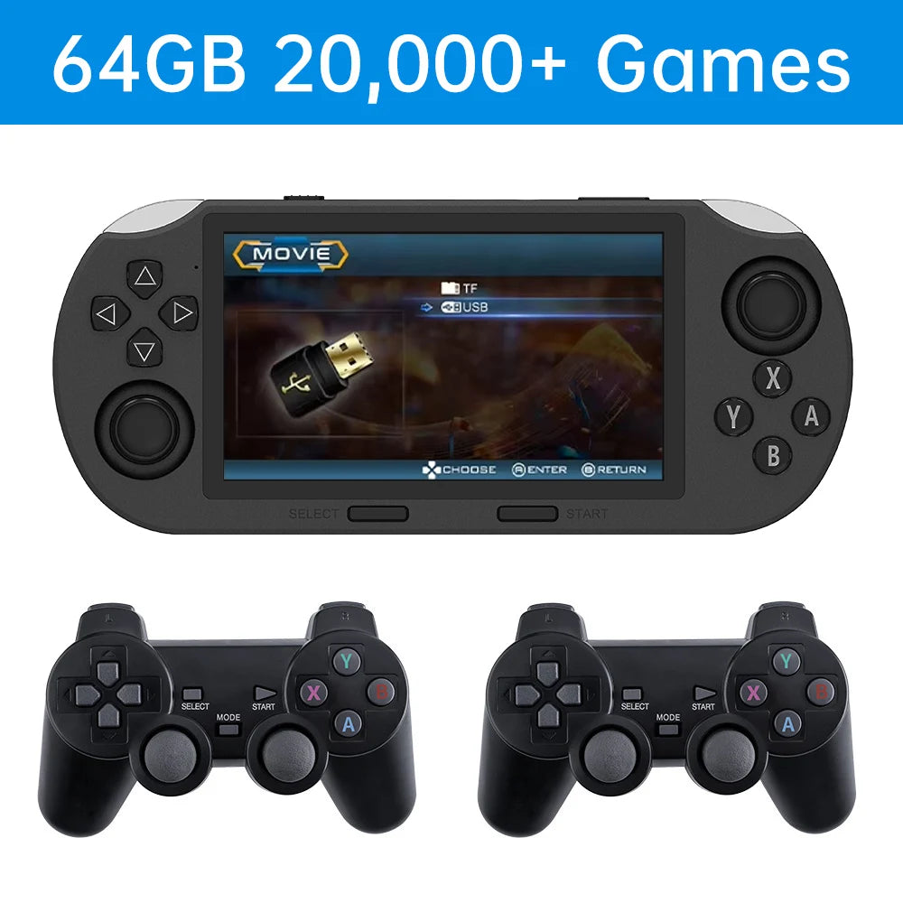 SF3000 Retro Handheld Game Console – 20,000+ Games | 4.5" IPS Screen | Portable Console