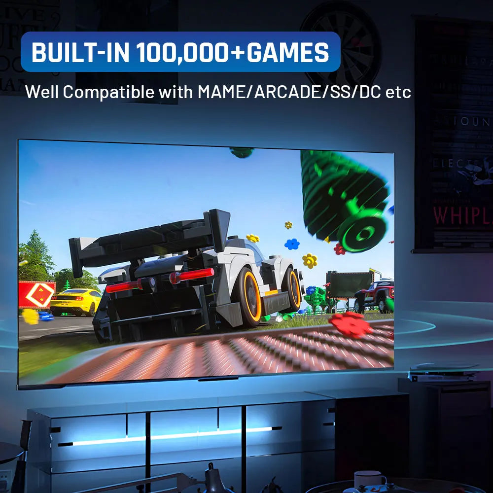 X2 Pro – Retro Game System with 100,000+ Games | 4K HD Output