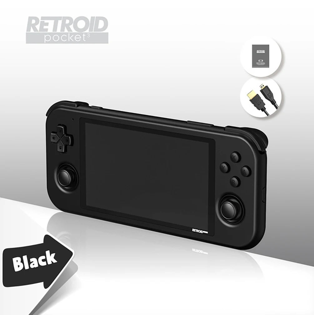 Retroid Pocket 3 | 4.7" IPS Android Handheld – Open Source Retro Gaming | 4000mAh Battery | 2-Year Warranty