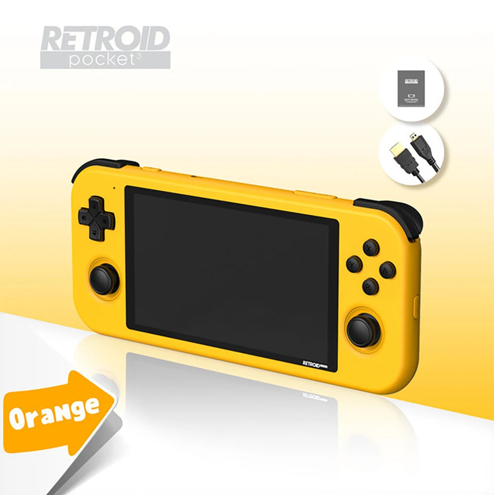 Retroid Pocket 3 | 4.7" IPS Android Handheld – Open Source Retro Gaming | 4000mAh Battery | 2-Year Warranty