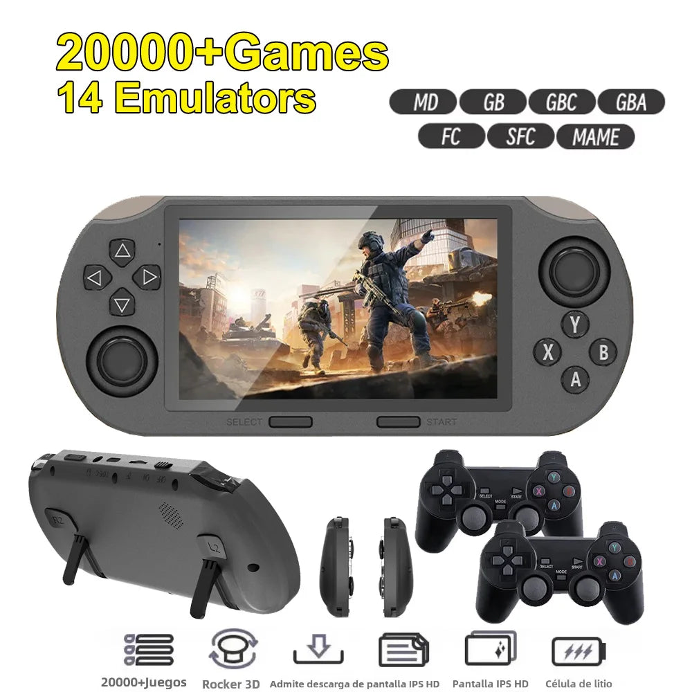 SF3000 Retro Handheld Game Console – 20,000+ Games | 4.5" IPS Screen | Portable Console
