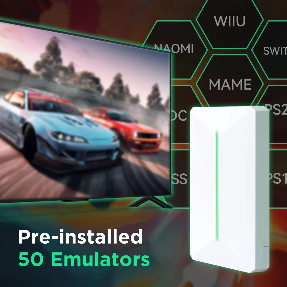 Retro Gaming Hard Drive for PC & Consoles – 38,000+ Games + 42 PC Titles | Works with PS3, PS2, Switch, Dreamcast, Wii U & More