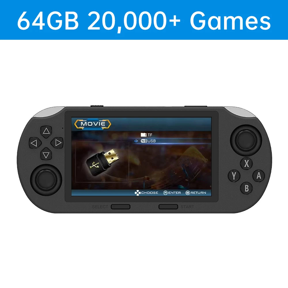 SF3000 Retro Handheld Game Console – 20,000+ Games | 4.5" IPS Screen | Portable Console
