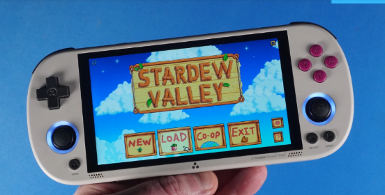 Trimui Smart Pro | 4.96" IPS Handheld Console – RGB Lighting | Linux System | Joystick Control