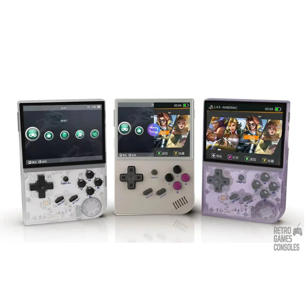 ANBERNIC RG35XX Retro Handheld Console – 5000+ Games | 3.5" IPS Screen