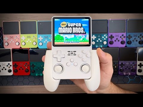 R36S Retro Handheld Game Console – 3.5" IPS Screen | Open-Source System | Portable Emulator Console